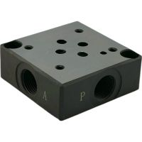 плита монтажная к ВЕ6.141280 (трубн. монтаж, выход сбоку)