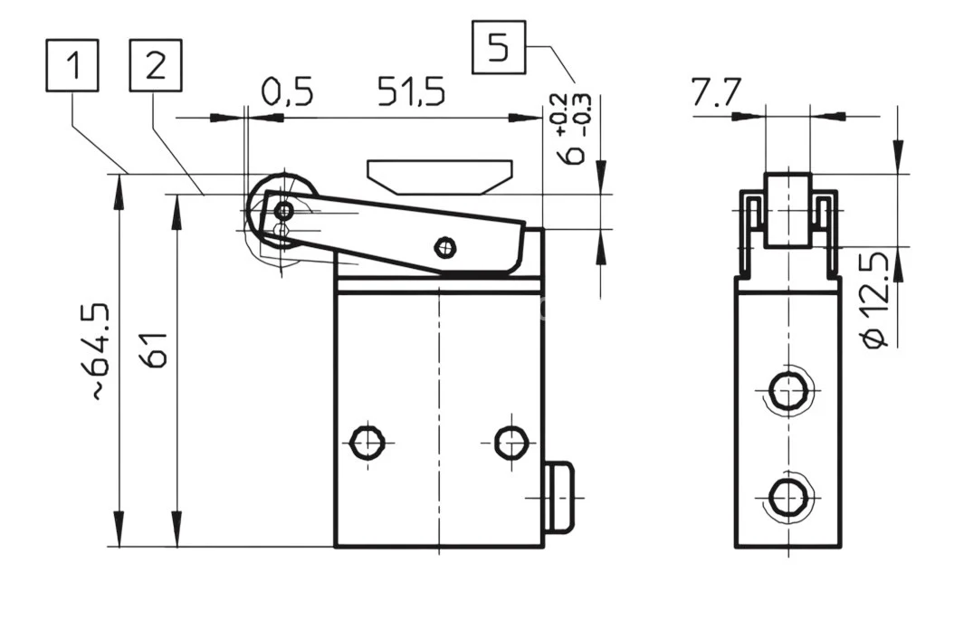 Title 2, Пневмораспределитель RS 4-1/8