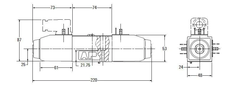 Title 2, Гидрораспределитель DG4V-3S-2A MUB560