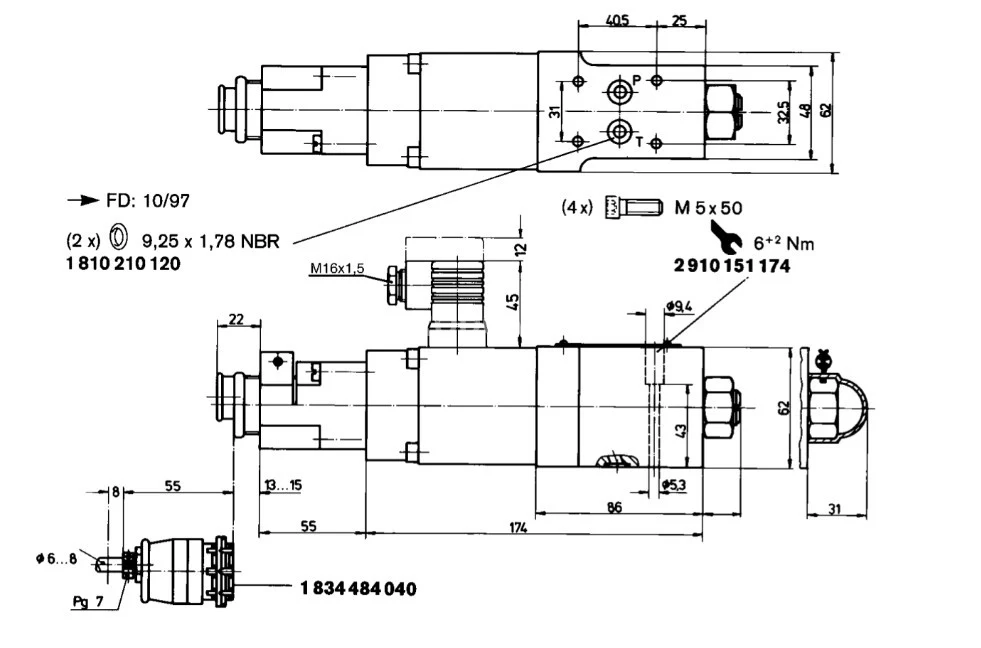 Title 2, Гидрораспределитель STW0070-14/D32Z4M